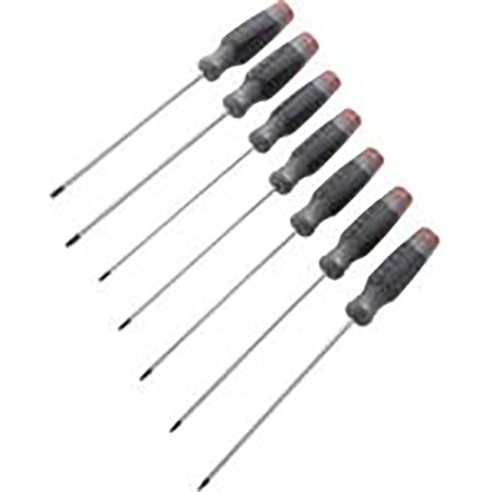 Proto 7 Piece Tamper-Proof Torx Screwdriver Set J1207STP